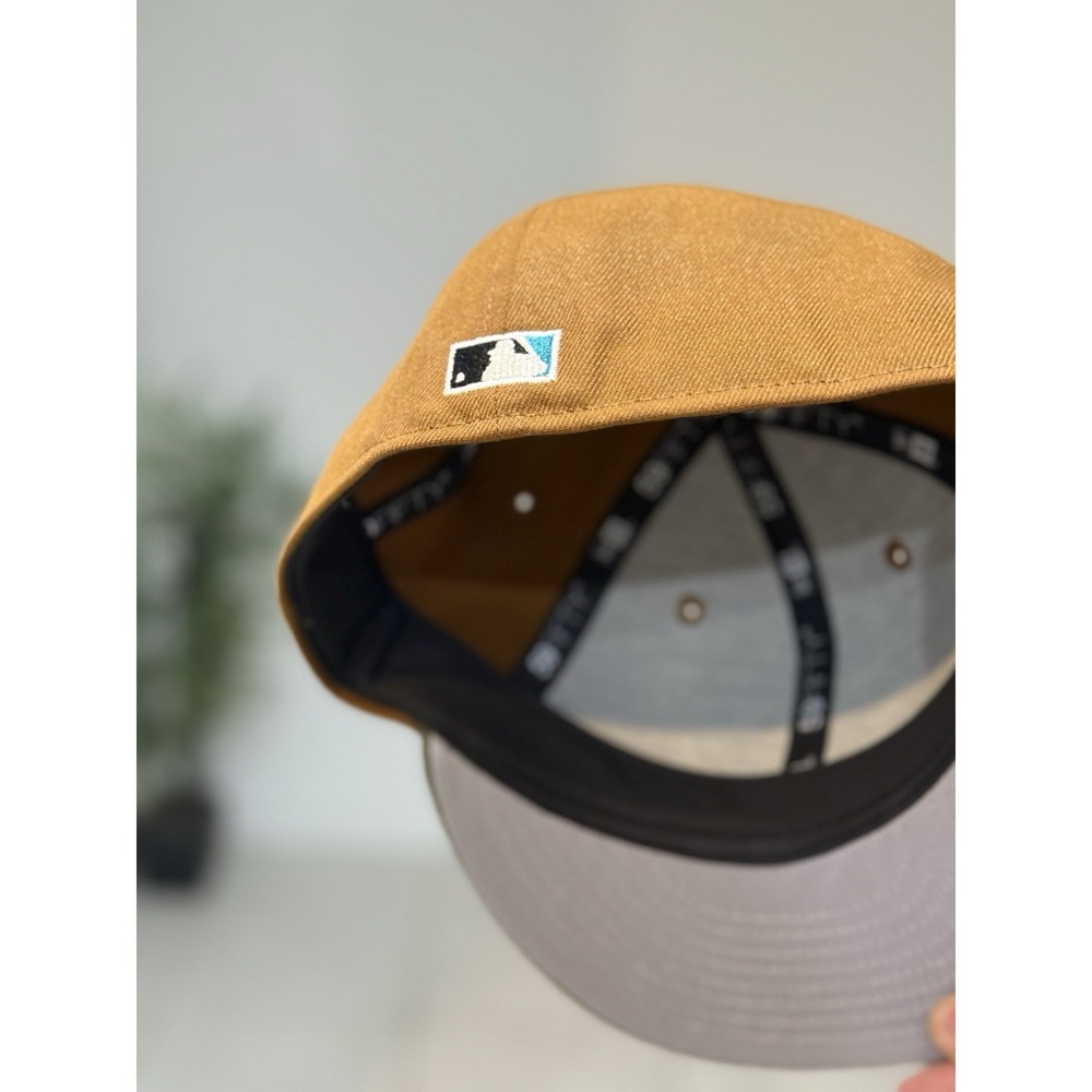 7 5/8 New Era 59Fifty Arizona Diamondbacks Fitted Hat Size Hat Club Inaugural 98 - Picture 3 of 3